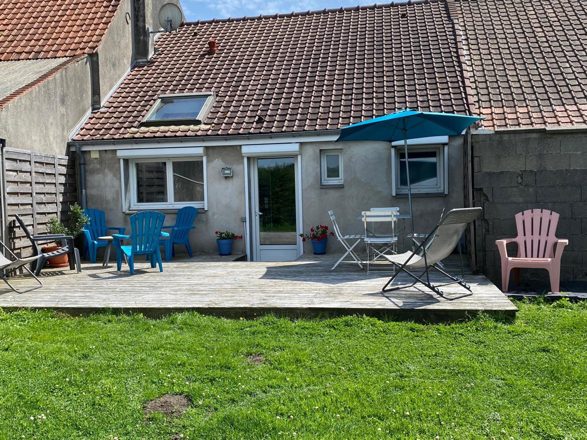 Maison De Village Avec Jardin 15Mn Des Plages, Wifi, 2 Chambres, Jardin Hesdin-l'Abbe Exterior photo