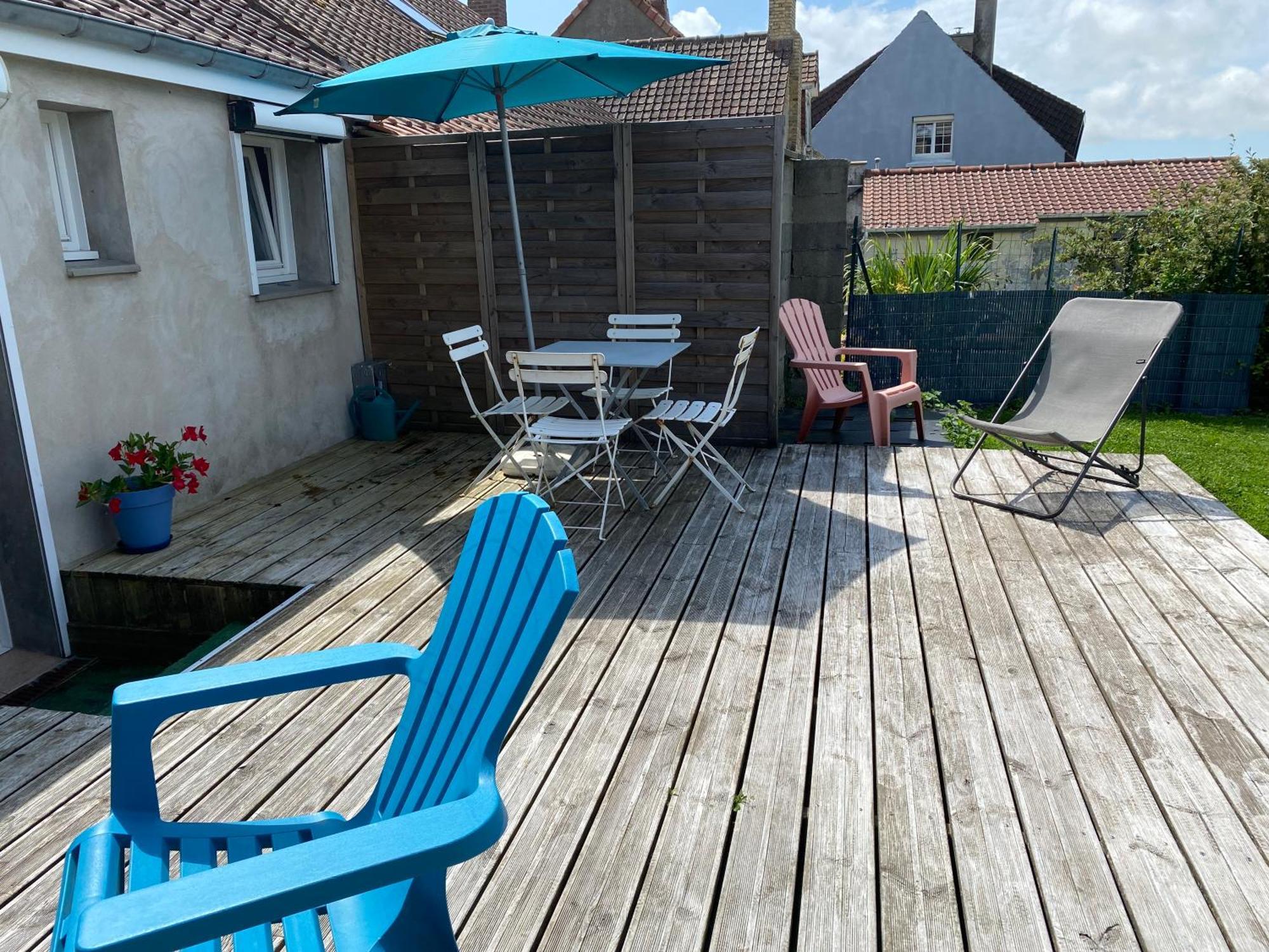 Maison De Village Avec Jardin 15Mn Des Plages, Wifi, 2 Chambres, Jardin Hesdin-l'Abbe Exterior photo